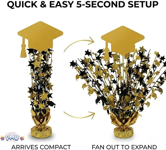 PMU 6 Pcs Graduation Centerpieces - Image 8