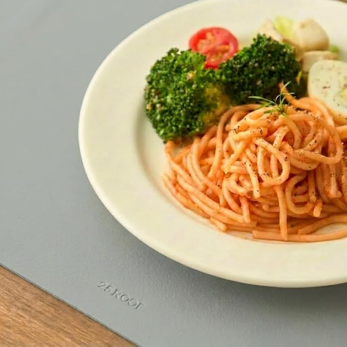 Mint Green Oval Silicone Placemats Set of 4 – Heat Resistant, Waterproof - Image 5