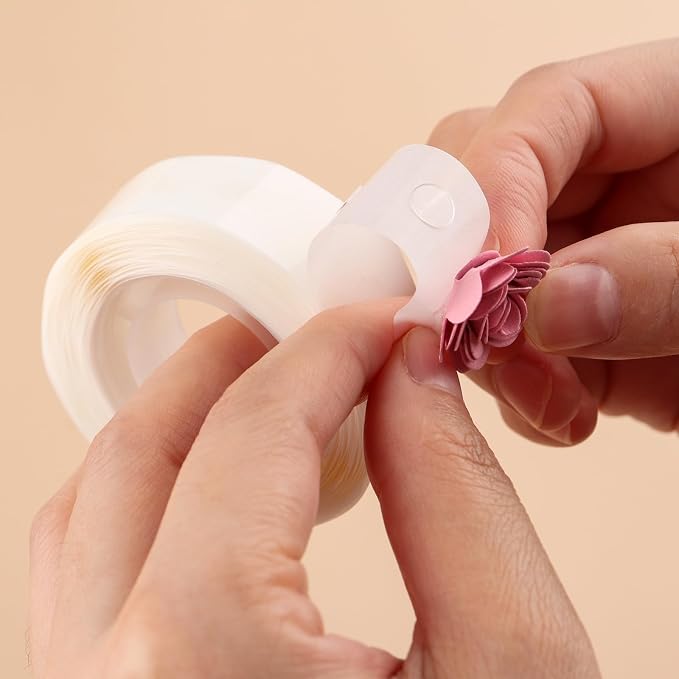 3000PCS Point Dots Balloon Glue Removable Adhesive Point Tape, 10Rolls Double - Image 6