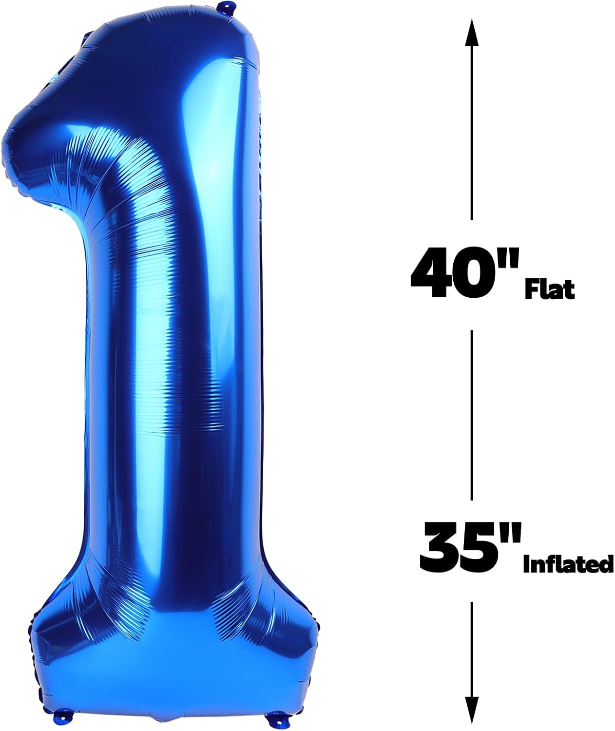 Giant Navy Blue 12 Balloon Number 40 Inch, 12 Number Balloons Birthday Supplies, 12 Year Old Birthday Party Celebration, 12 Balloons Graduations Anniversary Decorations