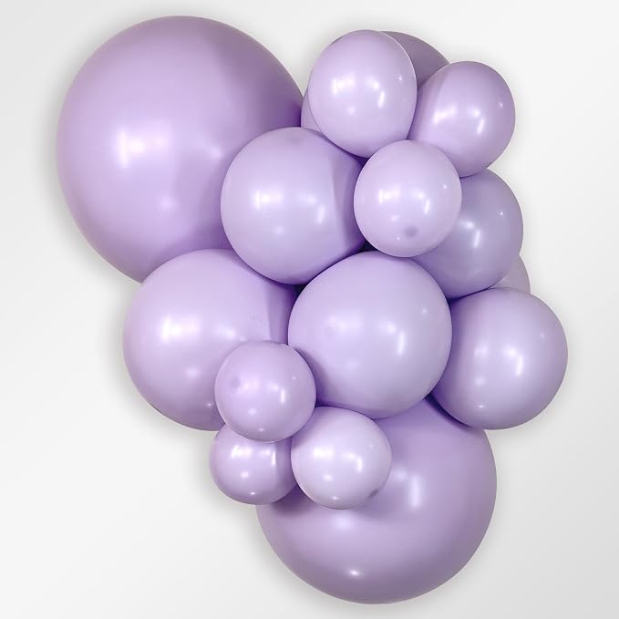 Sempertex Pastel Matte Lilac Balloons, 11 Inch, vibrant color, - Image 2