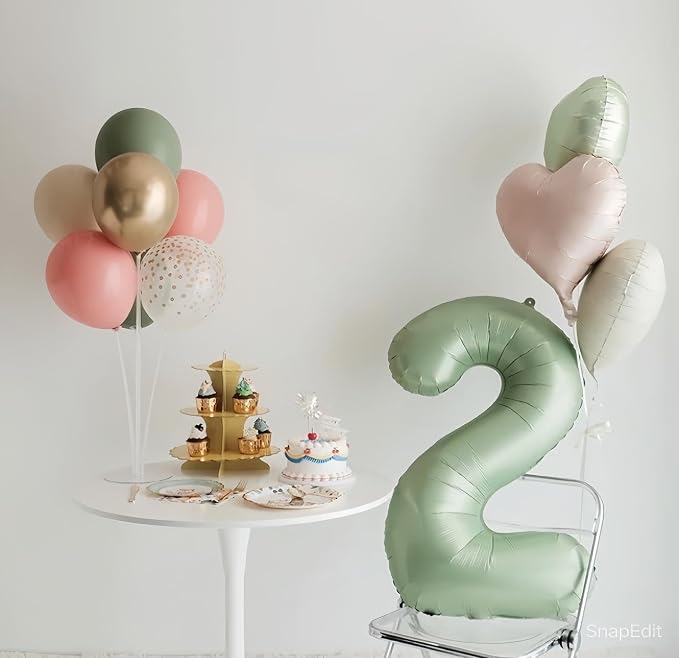 Oliver Green Number 8 Balloon 40 Inch - Image 9