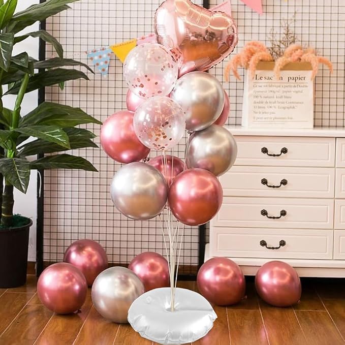 White Balloon Arch Weights, Heavy Duty Water-Filled Base Weights - Image 6