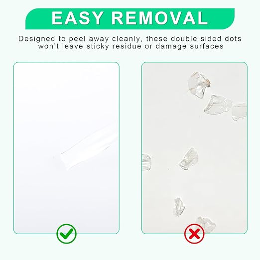 150pcs 1.57 Inch Double Sided Sticky Dots, Mini Clear Glue Adhesive Dots - Image 5