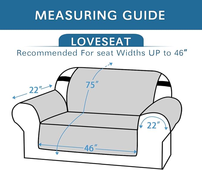 H.VERSAILTEX Reversible Loveseat Couch Cover - Image 2