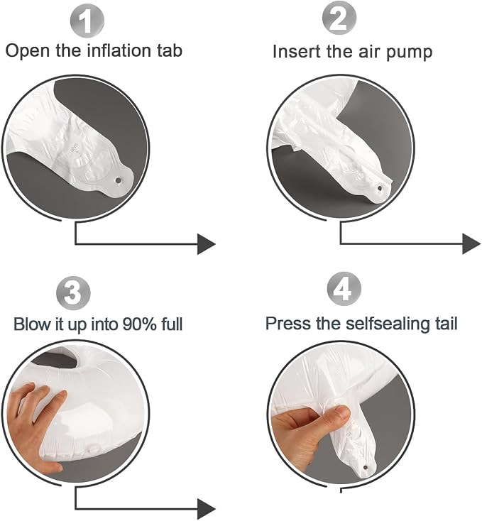 White 16 Balloon - Image 6