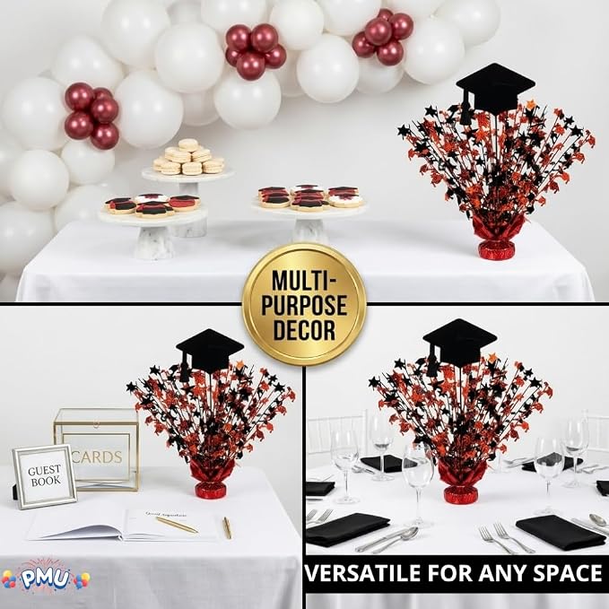 PMU 3 Pcs Graduation Centerpieces - Image 5