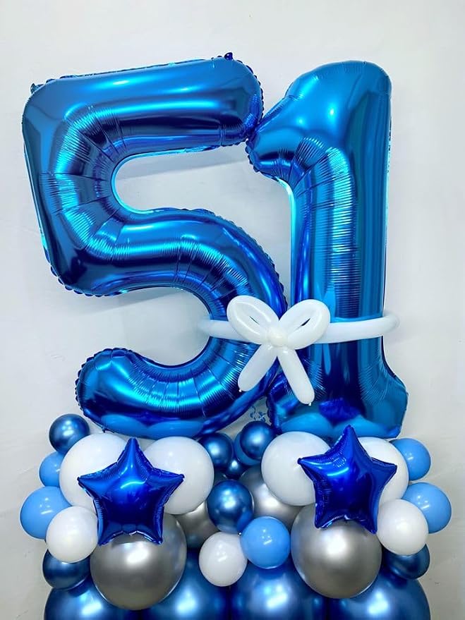Number Balloon Dark Blue Number 23 - Image 4