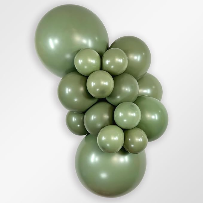 Sempertex Deluxe Eucalyptus Balloons, 11 Inch, vibrant color, - Image 2