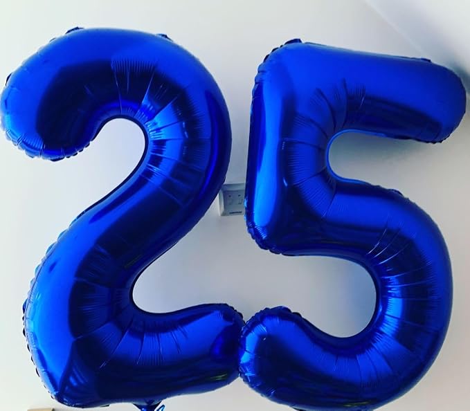 Numbers 1 Balloon 40Inch Navy Blue Balloons - Image 4