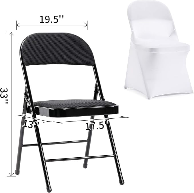 Peomeise Stretch Spandex Folding Chair Cover - Image 4