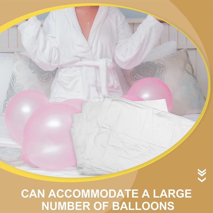 Mikikit 10pcs Large Capacity Balloon Storage Bag Made of Sturdy Plastic - Image 7