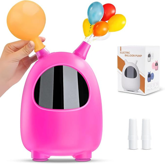Balloon Pump Electric, SPLAKS Balloons Inflator Air Pump Portable Balloon Blower by SPLAKSCALCULATOR