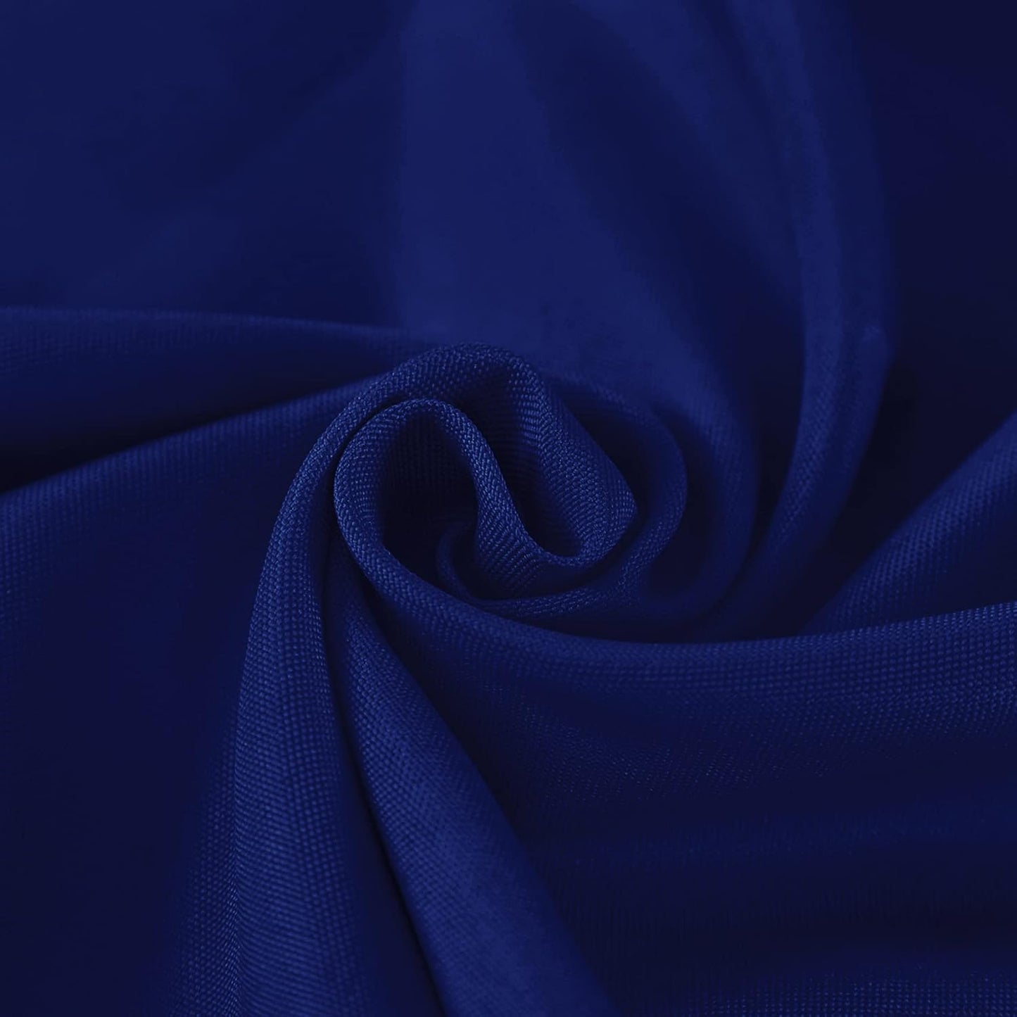 Fokitut 6 Pack Round Tablecloth, 90 Inch, Stain Resistant and Wrinkle Polyester Table Cloth, Fabric Table Cover for Kitchen Dining, Wedding, Party, Holiday Dinner-Royal Blue