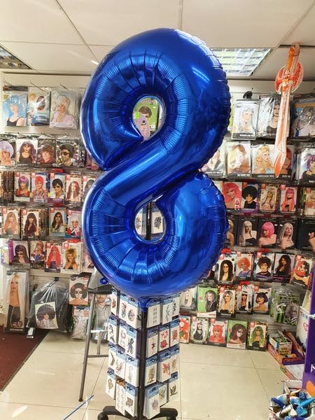 Night Blue 8 Balloon - Image 2