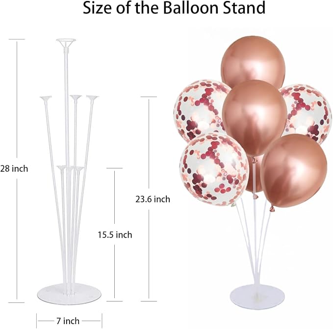 4 Set Balloon Stand Kit for Table Centerpieces - Image 6