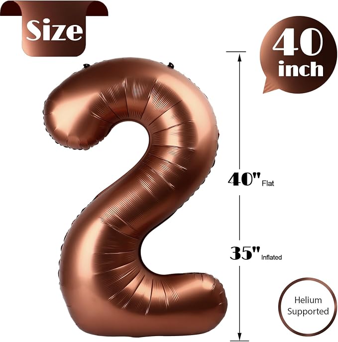 Brown 2 Balloon - Image 5