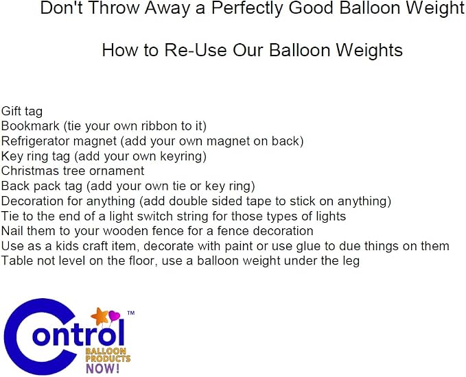8 Gram Spring Easter Balloon Weights - Image 3