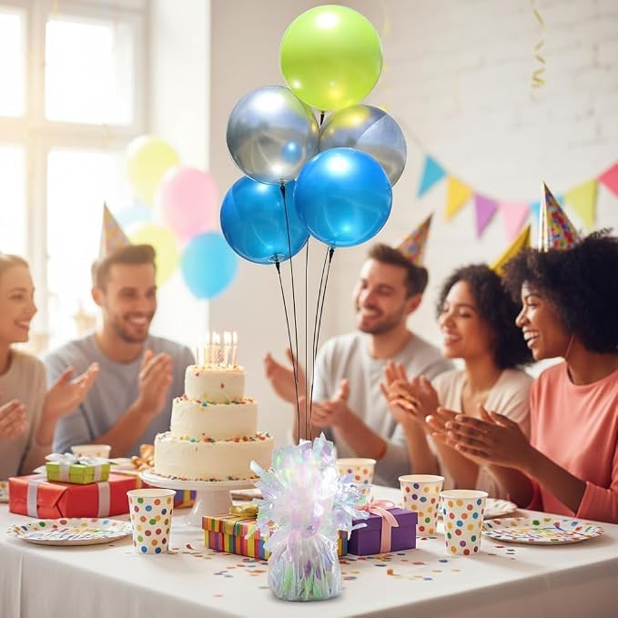 balloon weights are perfect for parties, weddings. Each pack includes 6PCS - Image 5