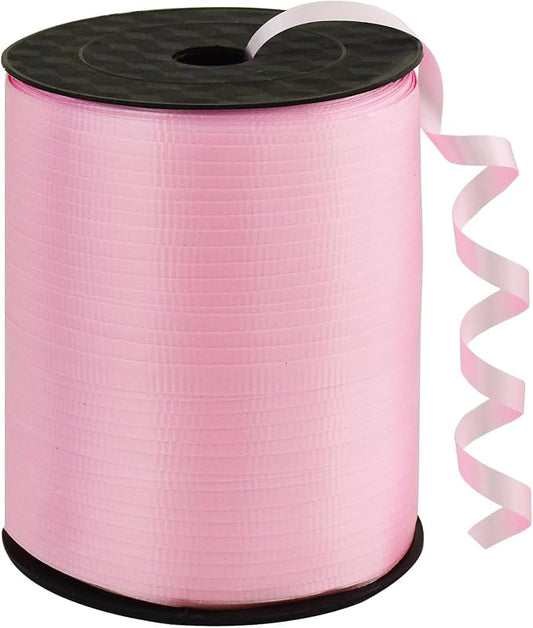BEISHIDA 500 Yards Matte Light Pink Curling Crimped Ribbon Balloon String by Beishida