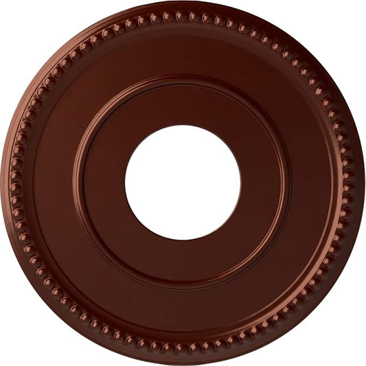 Ekena Millwork CM12BRACS Ceiling Medallion, Antique Copper by EkenaMillwork