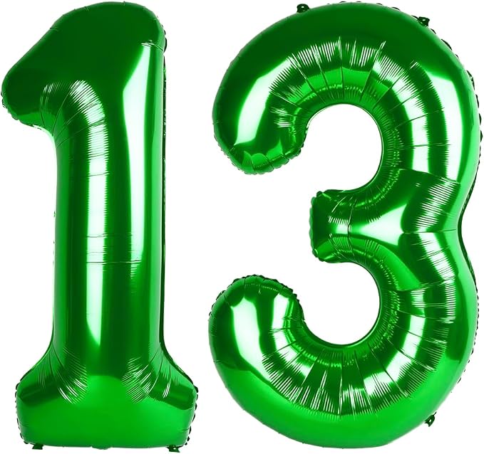 Green 13 Balloon by IWERP