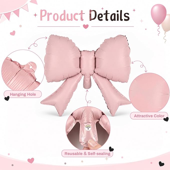 40 Inch Black Number 4 Balloon - Image 3