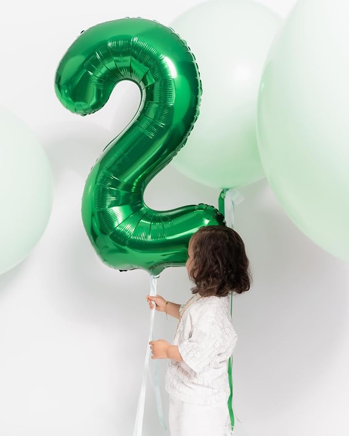 Green 7 Balloon - Image 4