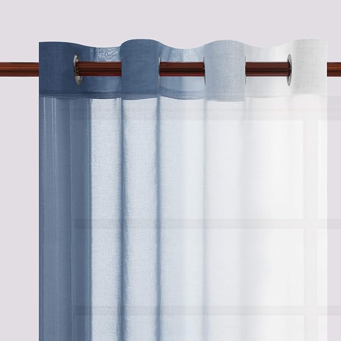 DWCN Ombre Sheer Curtains - Image 3