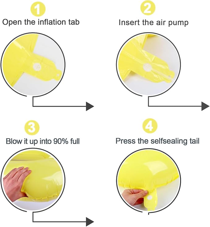 Yellow 5 Balloon - Image 6
