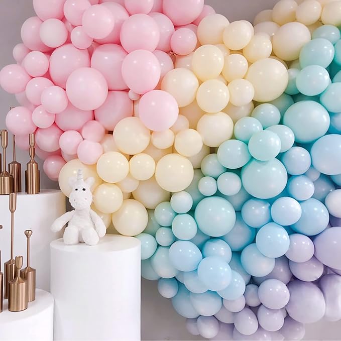 18 inch Pastel Blue Balloons - Image 7