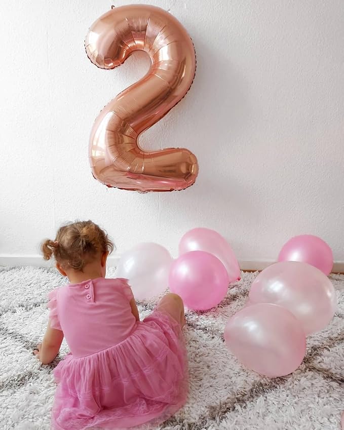 Rose Gold 4 Balloon - Image 7