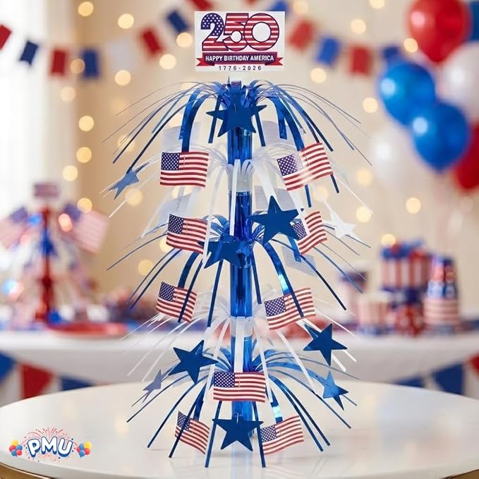 PMU 21 Inch Patriotic Centerpieces - Image 2