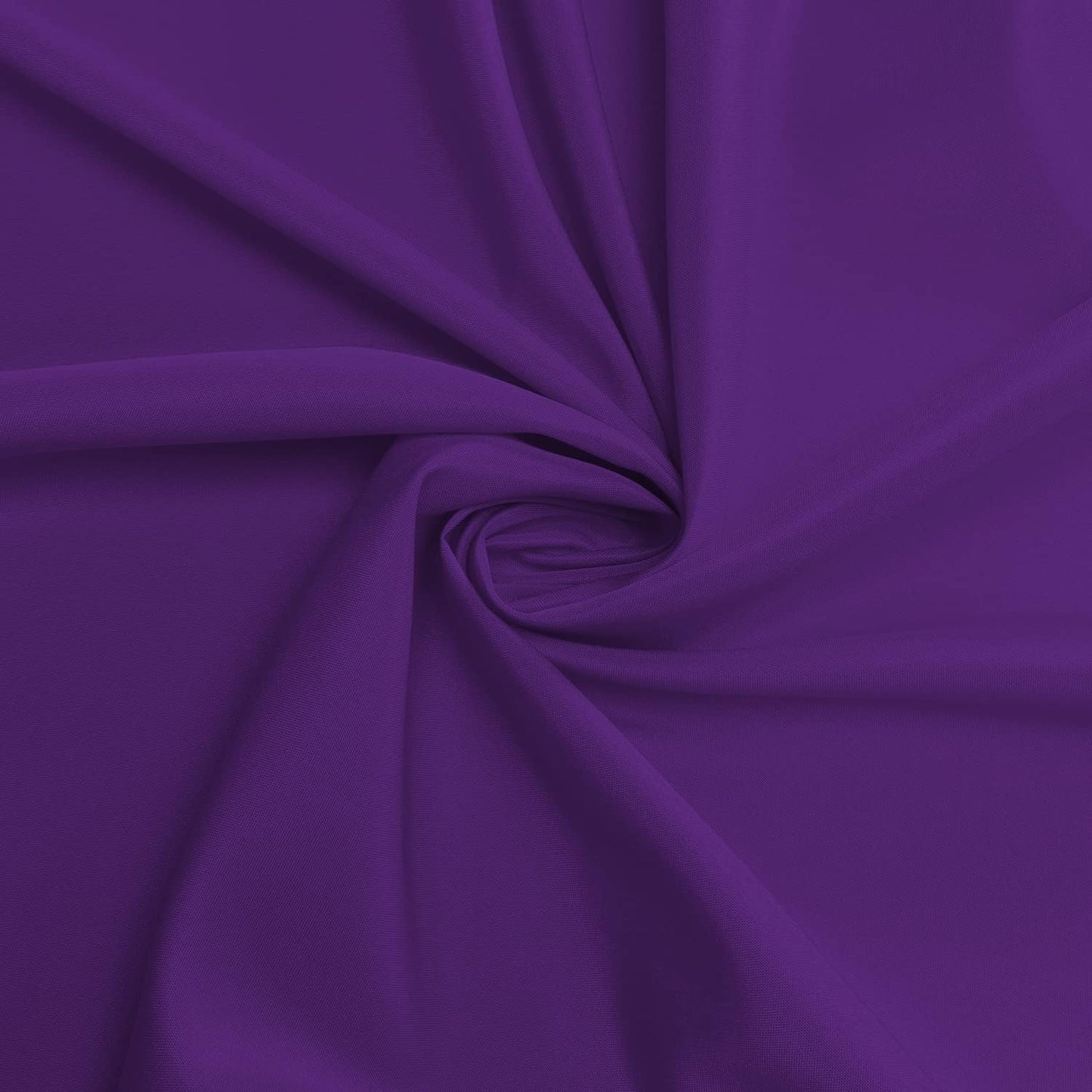 sancua Round Tablecloth - 120 Inch - Water Resistant Spill Proof Washable Polyester Table Cloth Decorative Fabric Table Cover for Dining Tables, Buffet Parties and Camping, Purple