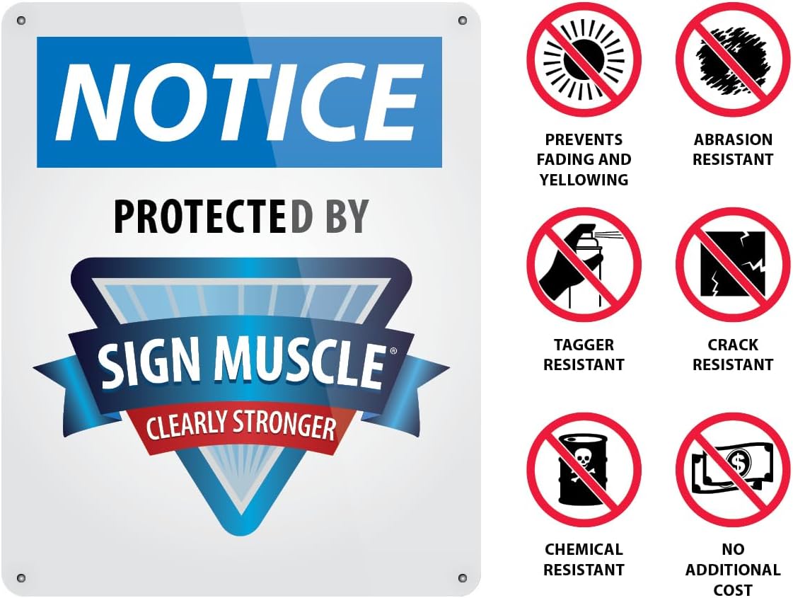 Custom OSHA Style Safety First Sign 10" x 14" Plastic Sign, Customizable "Your Text Here", by AccuformNMC Made in USA