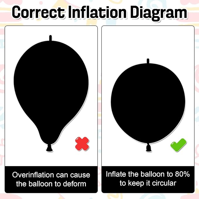 Black Link Balloons - Image 3