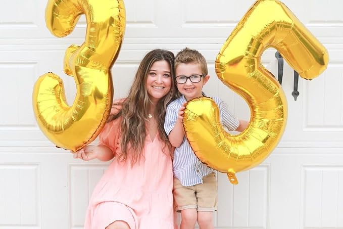 Gold Number 12 Balloon 40 Inch, 12th Birthday Party Decorations Men Women | - Image 7