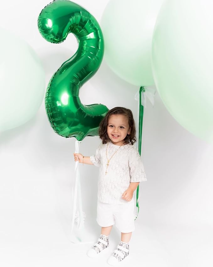 Green 21 Balloon - Image 7