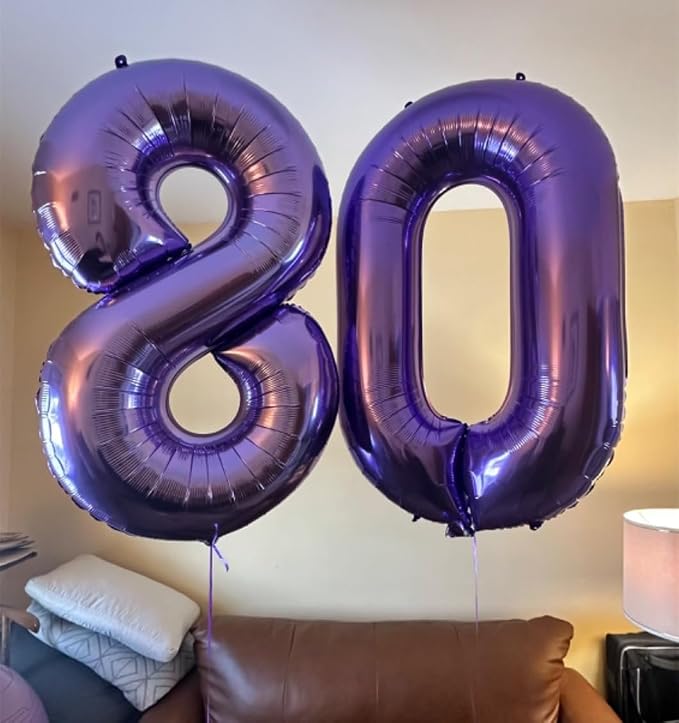 Number 0 Balloons 40 Inch for 10 100 Birthday Party Decorations, - Image 2