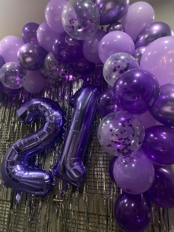 Purple 14 Balloon - Image 4