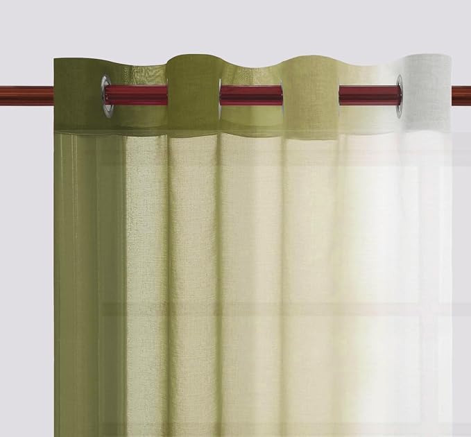 DWCN Ombre Sheer Curtains - Image 3
