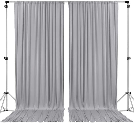 AK TRADING CO. 10 feet x 10 feet Polyester Backdrop Drapes Curtains Panels by Fabrics%7CEventDecor%7CCrafts%7CUpholsteryFoam