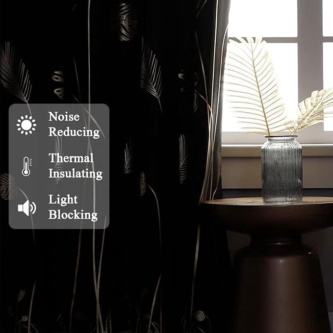 Wide Blackout Curtain for Sliding Door 100W x 108L Inch Thermal Insulated - Image 6