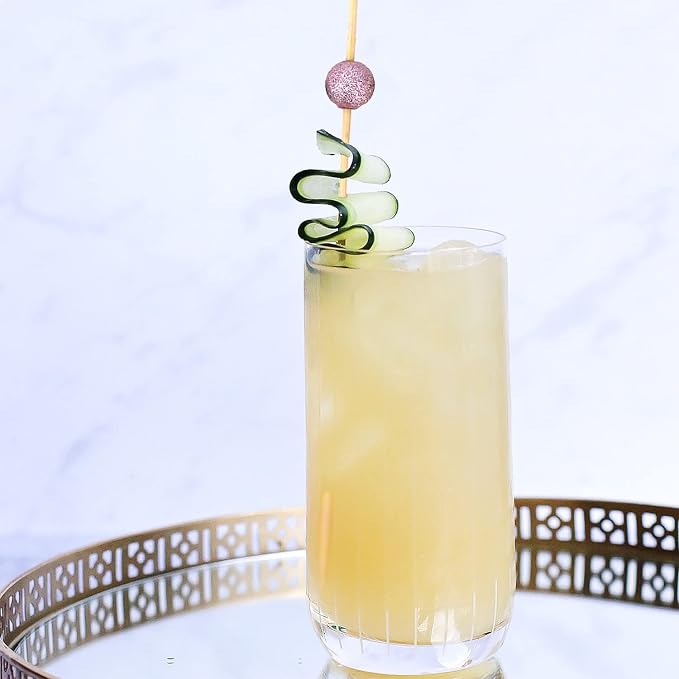 Bamboo Cocktail Picks 200 Pack – Tropical Fruit Toothpicks 4.7 Inch Cocktail - Image 5