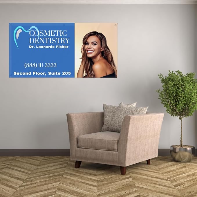 Custom 3x8 Indoor or Outdoor Heavy Duty Vinyl Banner - Image 6