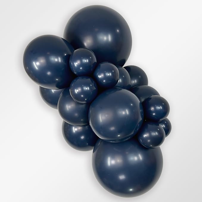 Sempertex Fashion Navy Balloons, 5 Inch, Graduation, Baby Shower, Anniversary - Image 2