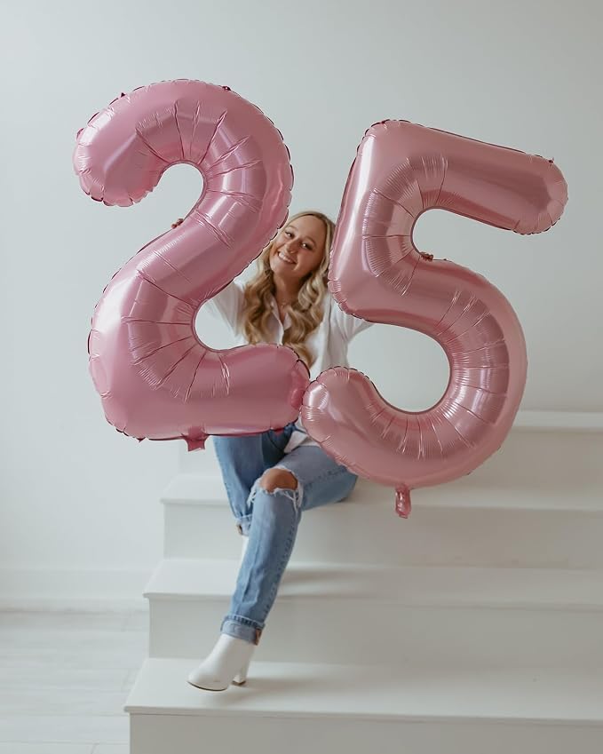 Pastel Pink 0 Balloon - Image 8