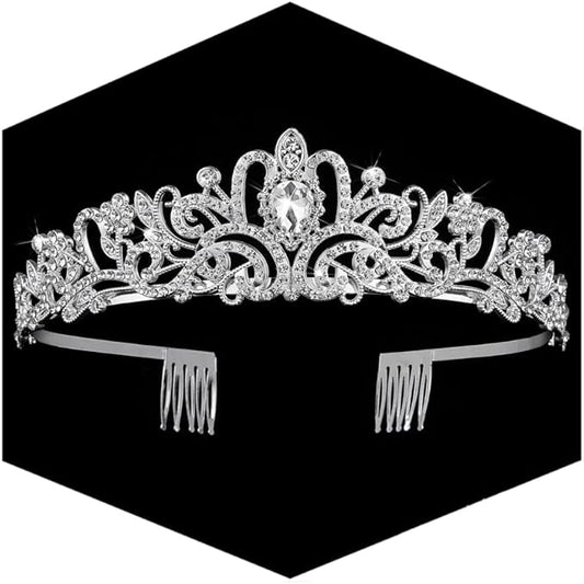 Fesciory Birthday Crown for Women, Adult Fit, Coming of Age Gifts & Halloween by Fesciory