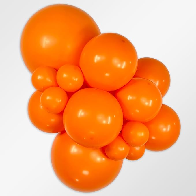 Sempertex Fashion Orange Balloons, 18 Inch, vibrant color, ships uninflated - Image 2