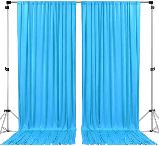 AK TRADING CO. 10 feet x 10 feet Polyester Backdrop Drapes Curtains Panels by Fabrics%7CEventDecor%7CCrafts%7CUpholsteryFoam